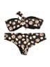 Eberjey Floral Black Two Piece Swimsuit Size M (estimated) - photo 2