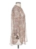 Bellatrix 100% Silk Paisley Ivory Blouse Size XS - photo 4