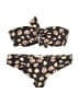 Eberjey Floral Black Two Piece Swimsuit Size M (estimated) - photo 1