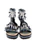 Meher Kakalia Graphic Blue White Sandals Size EU 35 - photo 2