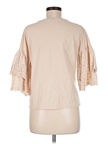 Topshop 3/4 Sleeve Top (view 2)