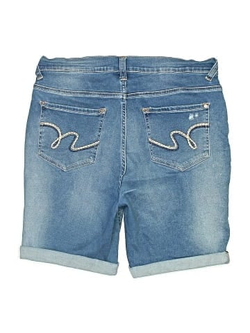 Wallflower Denim Shorts (view 2)