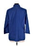 Lands' End Blue 3/4 Sleeve Button-Down Shirt Size 18 - photo 2