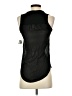 T. Babaton 100% Silk Black Sleeveless Silk Top Size XXS - photo 2