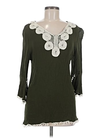 Cal Style 3/4 Sleeve Blouse (view 1)