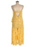 Maeve 100% Polyester Yellow Jumpsuit Size 8 - photo 2
