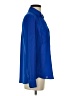 Express 100% Polyester Blue Long Sleeve Blouse Size S - photo 4