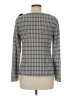 Talbots Gray Long Sleeve Blouse Size M - photo 2