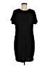 Unbranded Solid Black Casual Dress Size M - photo 1