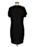 Unbranded Solid Black Casual Dress Size M - photo 2