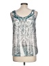 Cato Silver Sleeveless Blouse Size L - photo 2