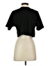 Shein 100% Polyester Black Short Sleeve Top Size 4 - photo 2