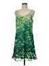 CAbi 100% Polyester Tropical Green Cocktail Dress Size M - photo 1