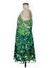 CAbi 100% Polyester Tropical Green Cocktail Dress Size M - photo 5