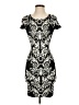Parker Graphic Black Cocktail Dress Size XS - photo 1