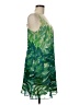 CAbi 100% Polyester Tropical Green Cocktail Dress Size M - photo 4