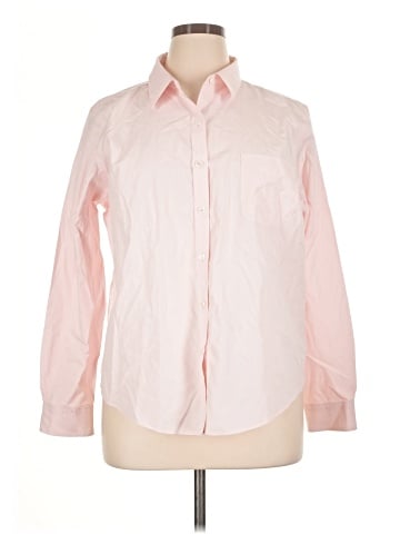 L.L.Bean Long Sleeve Button-Down Shirt (view 1)