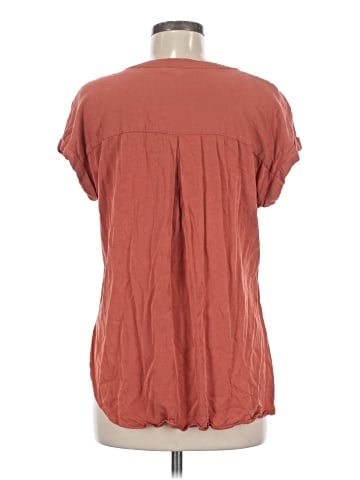 Rose + Olive Short Sleeve Blouse (view 2)