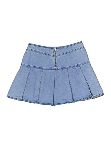 Valleygirl Denim Skirt (view 2)
