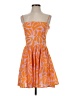 Solid & Striped Tropical Orange Cocktail Dress Size XS - photo 1