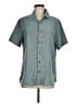 Assorted Brands Teal Short Sleeve Blouse Size M - photo 1