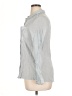 Express Stripes Gray Long Sleeve Button-Down Shirt Size XL - photo 5