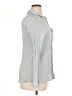 Express Stripes Gray Long Sleeve Button-Down Shirt Size XL - photo 4