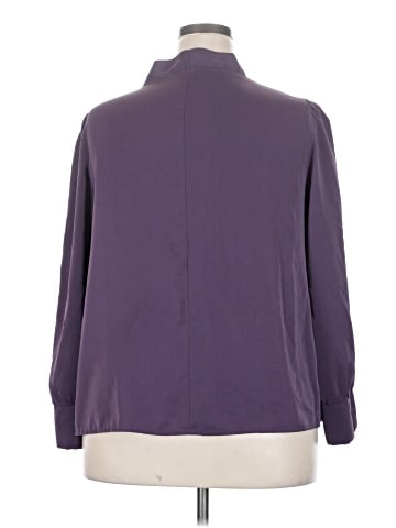 Shein Curve 3/4 Sleeve Blouse (view 2)