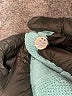Margaret O'Leary 100% Organic Cotton Teal Pullover Sweater Size M - photo 7