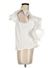J.Crew 100% Cotton White Short Sleeve Blouse Size M - photo 4