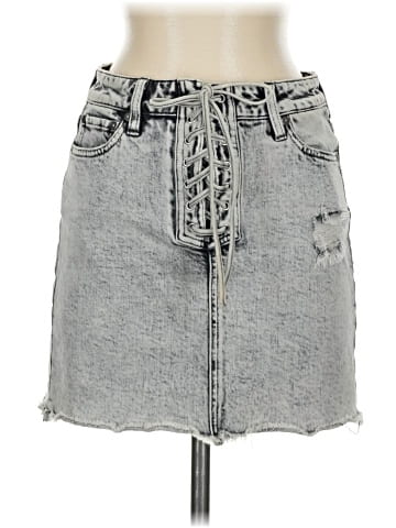 Alice + Olivia Denim Skirt (view 1)