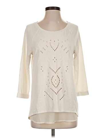 Eyeshadow 3/4 Sleeve Top (view 1)