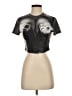Shein Silver Short Sleeve T-Shirt Size S - photo 1