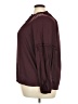 Lane Bryant 100% Polyester Burgundy Long Sleeve Blouse Size 18 - 20 Plus - photo 5
