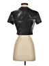 Shein Silver Short Sleeve T-Shirt Size S - photo 2