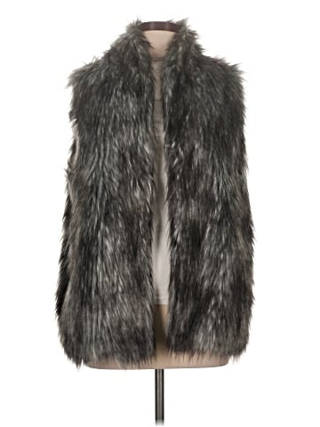 BCBGeneration Faux Fur Vest (view 1)