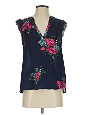 Joie Sleeveless Silk Top (view 1)