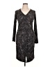 Veronica M. Animal Print Gray Cocktail Dress Size XL - photo 1