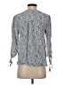 Rose & Thyme 100% Rayon Blue 3/4 Sleeve Blouse Size S - photo 2