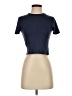 Shein Blue Short Sleeve Turtleneck Size S - photo 1