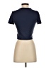 Shein Blue Short Sleeve Turtleneck Size S - photo 2