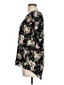 Everleigh 100% Polyester Floral Black Short Sleeve T-Shirt Size L - photo 5