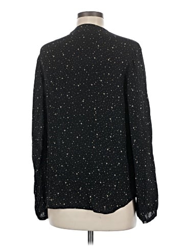 Marchesa Voyage Long Sleeve Silk Top (view 2)