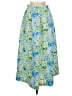 BonWorth 100% Polyester Floral Blue Formal Skirt Size S - photo 1