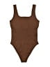 OQQ Brown Bodysuit Size M - photo 1