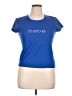Bebe Blue Active T-Shirt Size XL - photo 1