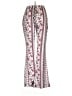 Unbranded Print Red White Casual Pants Size 3X - photo 2