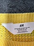 H&M 100% Cotton Solid Yellow Pullover Sweater Size 6X - 7 - photo 3
