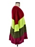 Daisy Street Color Block Green Pullover Sweater Size 6 - photo 4