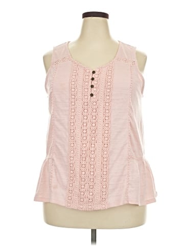 Faded Glory Sleeveless Blouse (view 1)